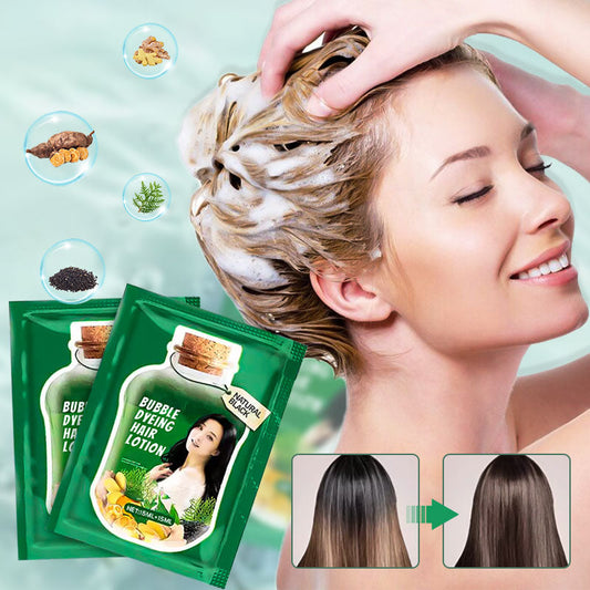 🌿Buy 2 Get 1 Free🌸Plant Bubble Hair Dye Shampoo