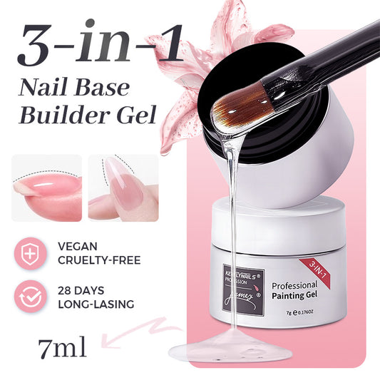 🎉Buy 1 Get 1 Free🎉3-in-1 Multi-Purpose High Transparency Nail Construction Base Gel
