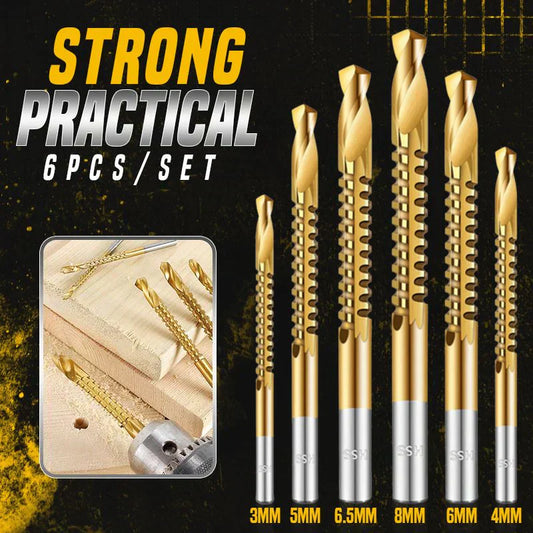 Twist Drill Bit Set Power Tool Accessories(6 Pcs )