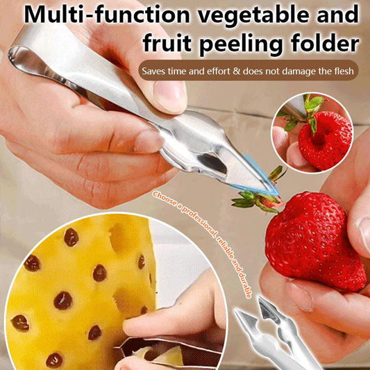 🔥Buy 1 Free 1🔥Multi-Functional Fruit And Vegetable Stem Remover Clip