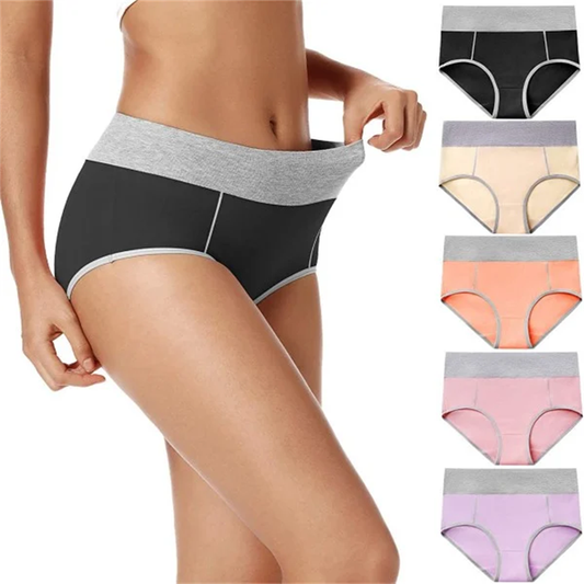 🔥Buy 5 Get 5 Free🔥Cotton Breathable Moisture-absorbing Antibacterial Underwear
