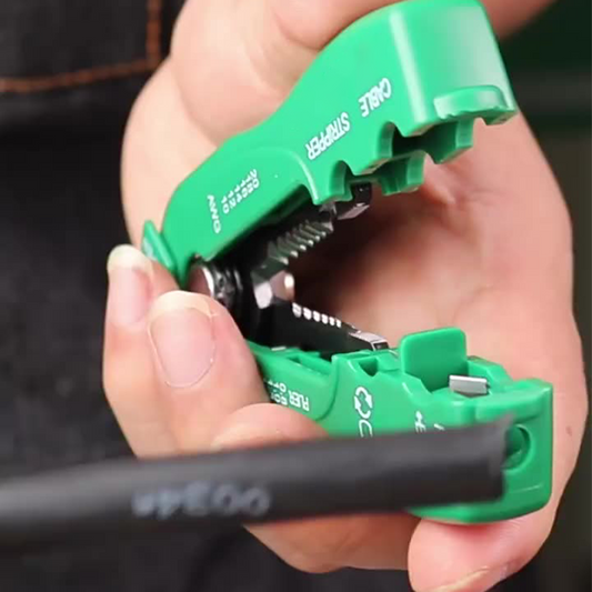 All‑in‑One Cable Stripper & Cutter Tool