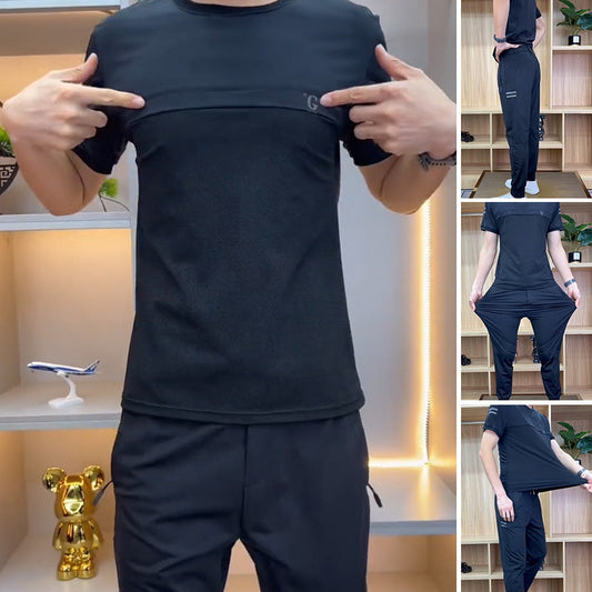 🔥Hot Sale🔥Lightweight and Breathable Summer Essential Men's Sports Two Piece Set