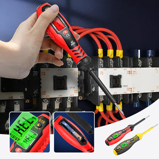 ✍️⚡Intelligent Non-Contact Voltage Tester - Safe & Efficient Electrician's Best Tool💡