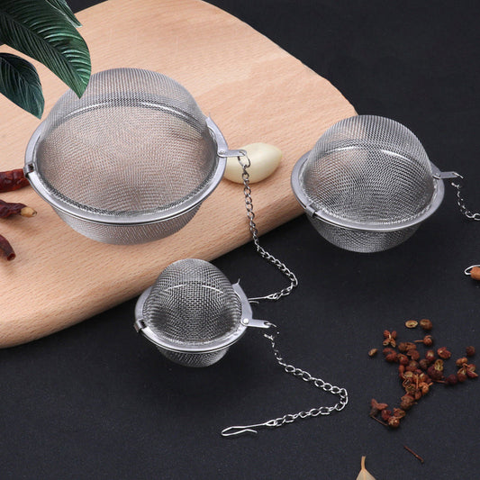 304 Stainless Steel Spice and Tea Filter(3PCS)