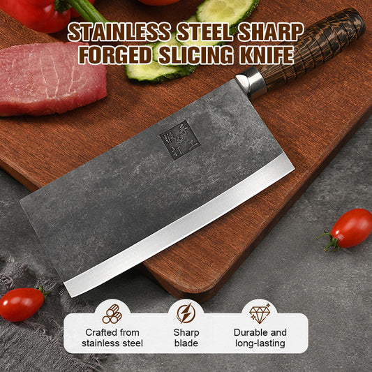 🔥Stainless Steel Sharp Forged Slicing Knife