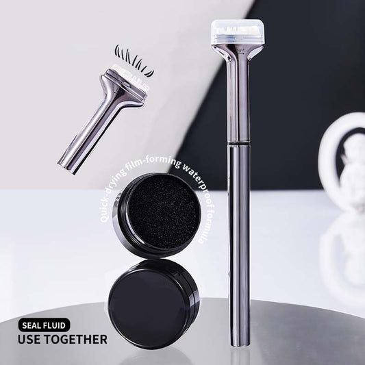 2-In-1 Waterproof Smudge-Proof Lower Lash Stamp & Eyeliner Set