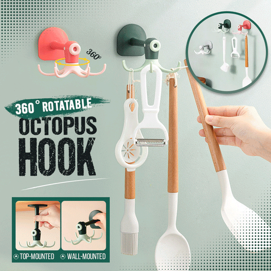 360° Rotatable Octopus Hook