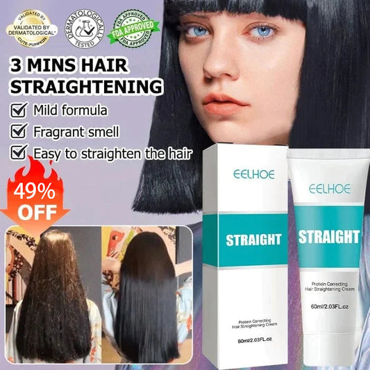 🔥Holiday Sale🔥Silk & Keratin Hair Straightening Cream