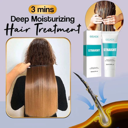 🔥Buy 2 Free 1🔥Silk & Keratin Hair Straightening Cream