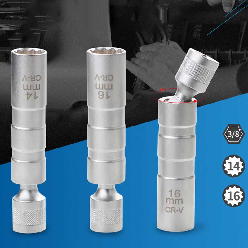 Universal Socket Wrench Universal Joint Car Spark Plug Remova
