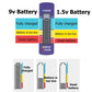 🔥Buy 1 Get 1 Free🔋Portable Digital Battery Tester‑Universal Checker for All‑Size Household Batteries