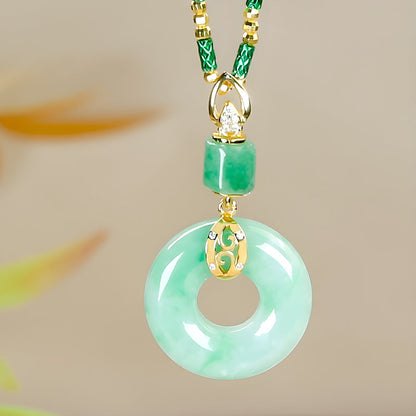 🔥Buy 1 Get 1 Free🔥Hetian Jade Prayer Peace Necklace
