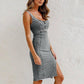 🍹New Arrival👗Women's U-Neck Denim Bodycon Cami Dress