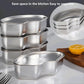 🥗 Stainless Steel Scalloped Steam Table Pans