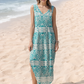 👗Summer Dresses Maxi Dress Vacation Beach Sundresses with Pockets