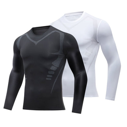 👕50% OFF!💪Ion Shape Long Sleeve Shirt – Slim Fit, Ionic Technology, Confidence Boost