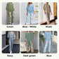 🔥 50% OFF🔥Women’s Printed Pants and Crew Neck Top Set