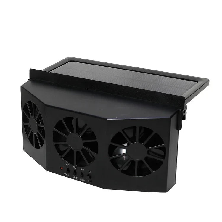 Autogenous Fan The New Solar Car Cooling Artifact [air circulation exhaust fan ...