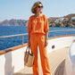 💟 50%OFF⏰Drawstring Top & Pants-Women's Loungewear Set, Casual Daily Style