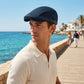 🧢Breathable Flat Cap with Adjustable Strap – Mesh Fabric, Classic Ivy Style & Built-in Sweatband🌞