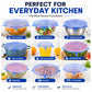 🎁50% OFF🔥Adpartner Silicone Lids for Food Storage (6-Pack)