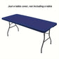 ✨ Sleek Look, Zero Creases – Reusable Spandex Table Cover for Dining & Garden
