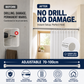 🛏️50% OFF!🔧Adjustable No-Drill Tension Rod – Damage-Free Install, Anti-Slip & Multi-Purpose, Max 15KG Load 🏠