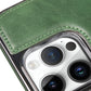 Magnetic Leather Case with Card Pocket for iPhone 15/14/13/12 Pro Max