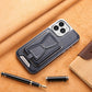 Magnetic Leather Case with Card Pocket for iPhone 15/14/13/12 Pro Max