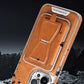 Magnetic Leather Case with Card Pocket for iPhone 15/14/13/12 Pro Max