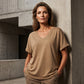 Women's Casual Loose V-Neck Top