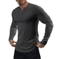 V-Neck Longline Ribbed Tees Shirts