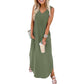 👗Summer Dresses Maxi Dress Vacation Beach Sundresses with Pockets