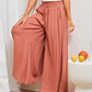 Solid Color High Waist Pants