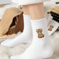 ⏳Christmas Offer 50% OFF!🔥Women's Cute Warm Highland Cow Embroidered Plush Socks