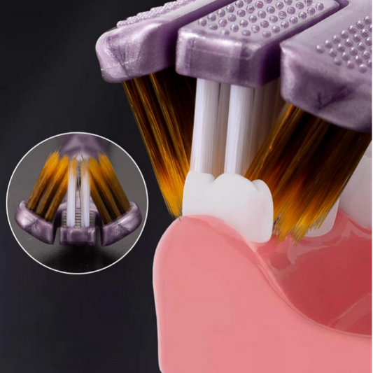 🦷Tri-Head Multi-Angle Cleaning Toothbrush