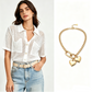 👚 LIMITED-TIME 50% OFF! ✨ Short Sleeve Knit Button Shirt – Breathable Weave, Relaxed Fit, Summer Layer ☀️