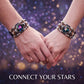💥Last-Day Sale for $9.99☪️Glow-in-the-Dark Leather Zodiac Sign Bracelet For Men and Women (6.9/8.1 inches)♑️
