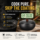 Uncoated Thick Iron Pot