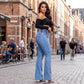 🎁2026 New Arrivals 50% OFF👖Stretch Flare Jeans With A High Waist