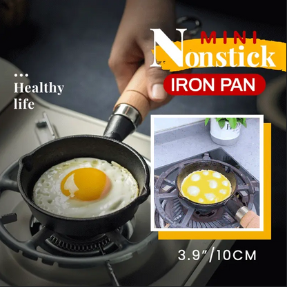 ⌛Limited-Time Offer🍳Mini Nonstick Iron Pan 3.9”/10cm