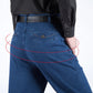 ✈️Buy 2 Free Shipping⚡Men's High Waist Straight Cut Jeans