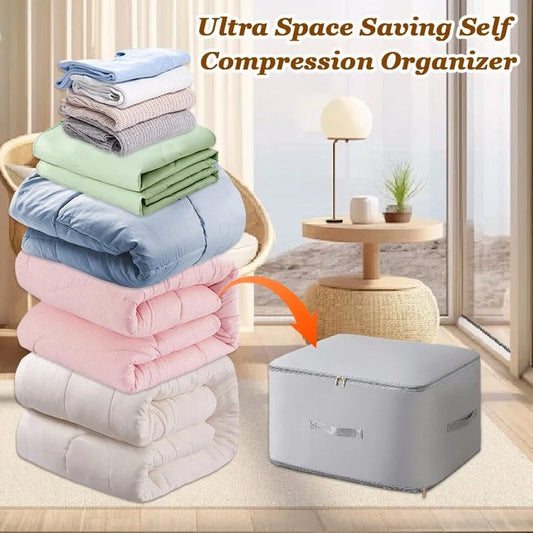 🔥Holiday Sale🌸Ultra Space Saving Self Compression Organizer