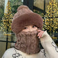 ❄️Winter New🔥Women's Winter Warm Windproof Plush Scarf Hat