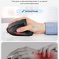 Wireless USB Rechargeable Ergonomic Vertical Optical Mouse