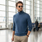 ✨2025 Hot Sale✨Men's Solid Color Premium Turtleneck Sweater