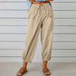 🧵2026 New Women's Summer Cotton Linen Trousers Nine Minute Trousers🍃