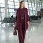 💞Free Shipping💞Elegant 3-piece Set Including Long Cardigan, Top and Pants