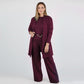 💞Free Shipping💞Elegant 3-piece Set Including Long Cardigan, Top and Pants